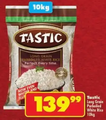 Shoprite Tastic Long Grain Parboiled White Rice offer