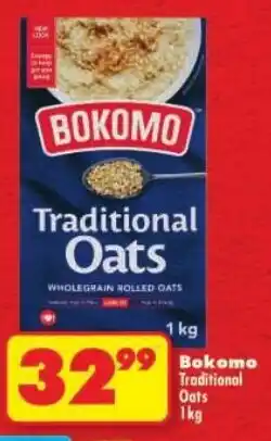 Shoprite Bokomo Traditional Oats offer