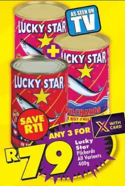 Shoprite Lucky Star Pilchards All Variants offer