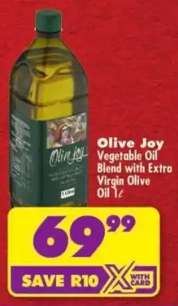 Shoprite Olive Joy Olive Vegetable Oil Blend with Extra Virgin Olive Oil offer