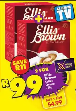 Shoprite Ellis Brown Coffee Creamer offer