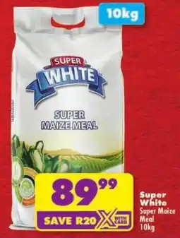 Shoprite Super White Super Maize Meal offer