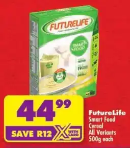 Shoprite FutureLife Smart Food Cereal All Variants offer