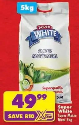 Shoprite Super White Super Maize Meal offer