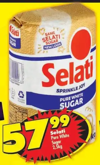 Shoprite Selati Pure White Sugar offer