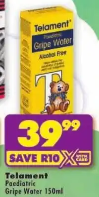 Shoprite Telament Paediatric Gripe Water offer