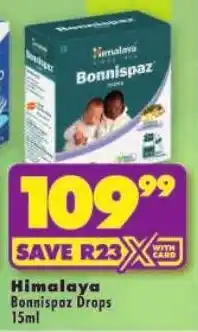 Shoprite Himalaya Bonnispaz Drops offer
