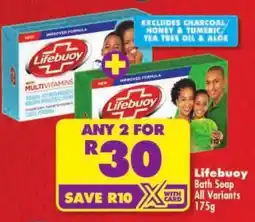 Shoprite Lifebuoy Bath Soap All Variants offer