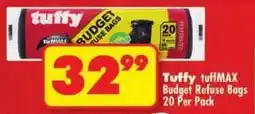 Shoprite Tuffy tuffMAX Budget Refuse Bags offer