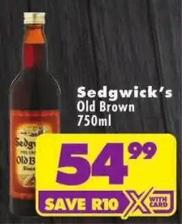 Shoprite Sedgwick's Old Brown offer