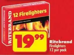 Shoprite Ritebrand Firelighters offer
