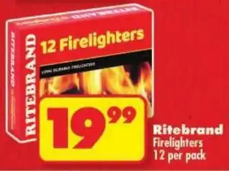 Shoprite Ritebrand Firelighters offer