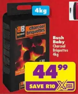 Shoprite Bush Baby Charcoal Briquettes offer