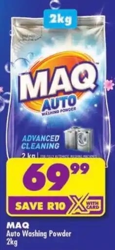 Shoprite MAQ Auto Washing Powder offer