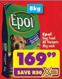 Shoprite Epol Dog Food All Variants offer