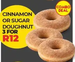 1UP Cinnamon or sugar doughnut offer