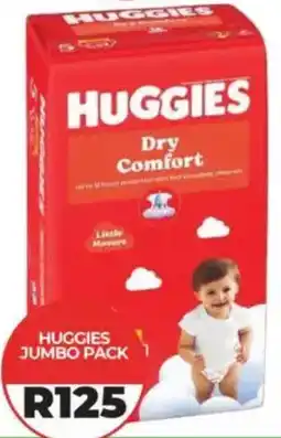 1UP Huggies jumbo pack offer