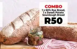 Food Lover's Market 60% Rye Bread and Sweet Potato Sourdough Bread offer
