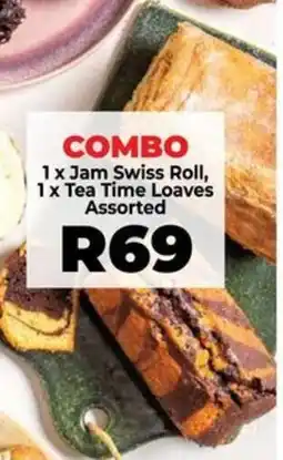 Food Lover's Market Jam Swiss Roll and Tea Time Loaves Assorted offer