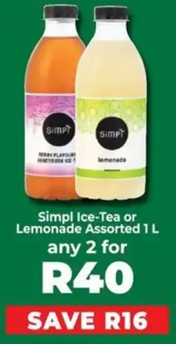 Food Lover's Market Simpl Ice-Tea or Lemonade Assorted offer