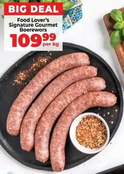 Food Lover's Market Food Lover's Signature Gourmet Boerewors offer