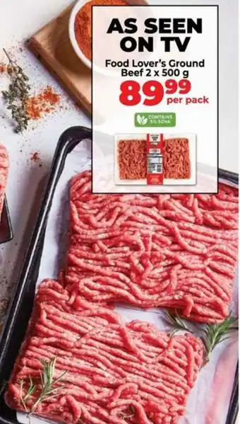 Food Lover's Market Food Lover's Ground Beef offer