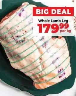 Food Lover's Market Whole Lamb Leg offer