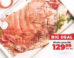 Food Lover's Market Whole Lamb Rib offer