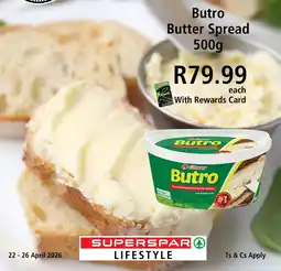 SuperSpar Clover Butro Butter Spread offer