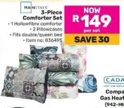 Game Mainstays 3-Piece Comforter Set offer
