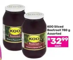 Game KOO Sliced Beetroot 780 g Assorted offer
