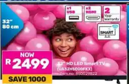 Game 32 HD LED Smart TV (UA32H5000FKXX) offer