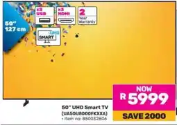 Game 50 UHD Smart TV (UA50U8000FKXXA) offer