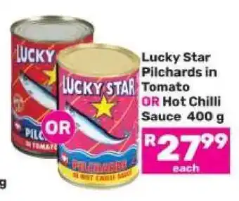 Game LUCKY STAR PILCHARDS offer
