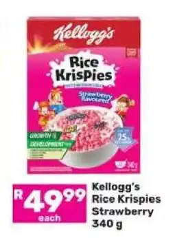 Game Kellogg's Rice Krispies Strawberry 340 g offer