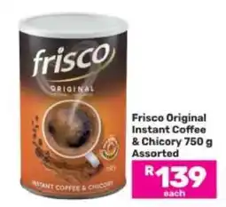 Game Frisco Original Instant Coffee & Chicory 750 g Assorted offer