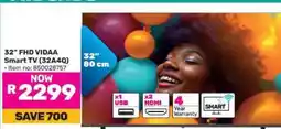 Game 32 FHD VIDAA Smart TV (32A4Q) offer
