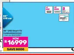 Game 85 UHD Smart TV offer