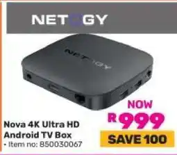 Game NOVA 4K Ultra HD Android TV Box offer