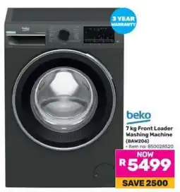 Game beko 7 kg Front Loader Washing Machine (BAW206) offer