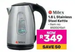 Game Milex 1.8 L Stainless Steel Kettle offer