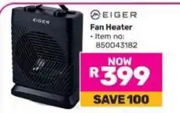 Game Eiger Fan Heater offer