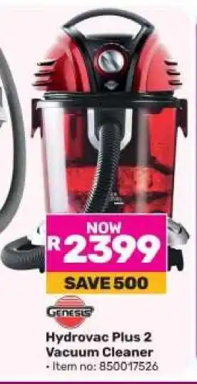 Game Hydrovac Plus 2 Vacuum Cleaner offer