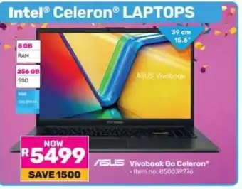 Game ASUS Vivobook Go Celeron offer