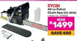 Game RYOBI 40 cc Petrol Chain Saw (CS-4016) offer