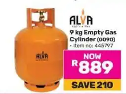 Game Alva 9 kg Empty Gas Cylinder (G090) offer