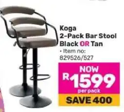 Game Koga 2-Pack Bar Stool offer