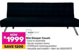 Game Nile Sleeper Couch offer