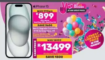 Game iPhone 15 offer