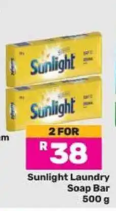 Game Sunlight Laundry Soap Bar offer